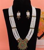 Natural fresh water pearls set from hyderabad