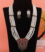 Natural fresh water pearls set from hyderabad