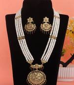 Natural fresh water pearls set from hyderabad