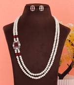 Natural fresh water pearls set from hyderabad