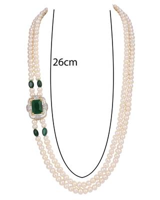 Natural fresh water pearls set from hyderabad 4