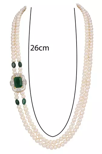 Natural fresh water pearls set from hyderabad