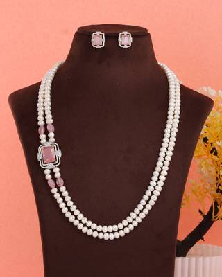 Natural fresh water pearls set from hyderabad 1