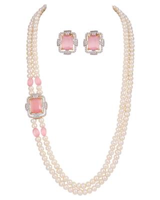 Natural fresh water pearls set from hyderabad 3