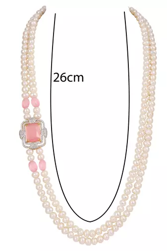 Natural fresh water pearls set from hyderabad