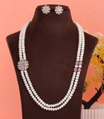 Natural fresh water pearls set from hyderabad