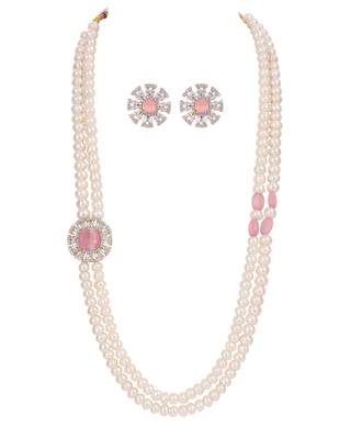 Natural fresh water pearls set from hyderabad 3