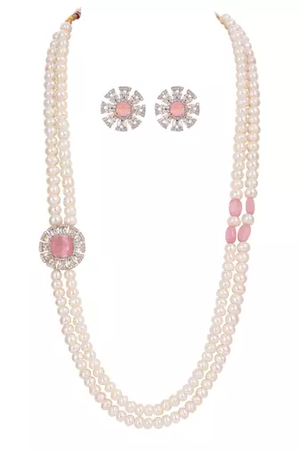 Natural fresh water pearls set from hyderabad