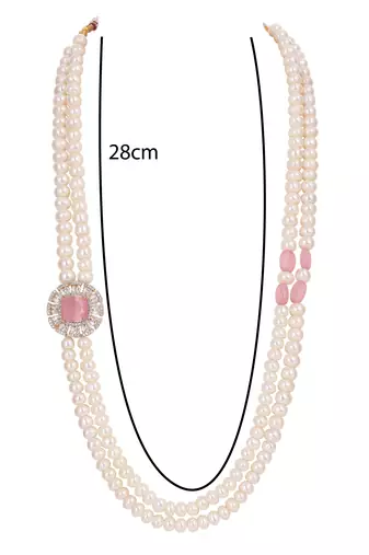 Natural fresh water pearls set from hyderabad