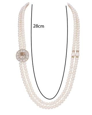 Natural fresh water pearls set from hyderabad 4