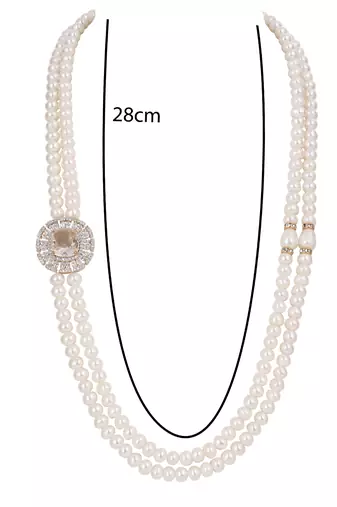 Natural fresh water pearls set from hyderabad
