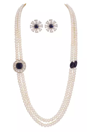 Natural fresh water pearls set from hyderabad