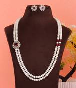 Natural fresh water pearls set from hyderabad