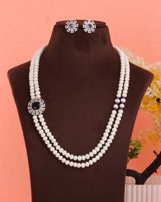 Natural fresh water pearls set from hyderabad 1