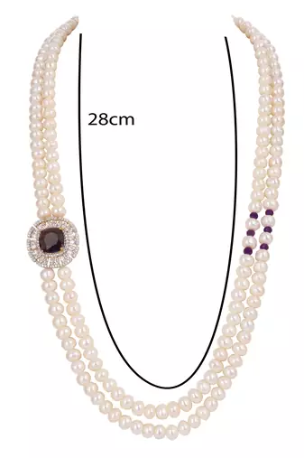 Natural fresh water pearls set from hyderabad