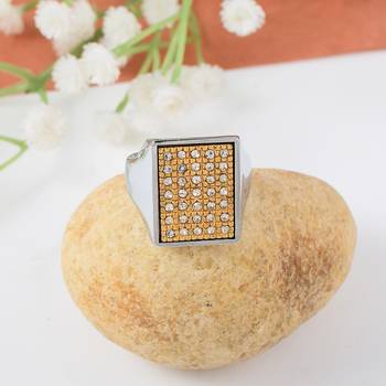 Memoir men finger ring fashion jewellery for engagement wedding latest   1