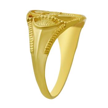 Memoir gold plated shirdi sai baba finger ring men women temple jewellery hindu god 2