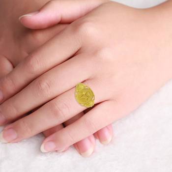 Memoir gold plated shirdi sai baba finger ring men women temple jewellery hindu god 4