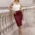 Trendmalls Maroon Solid Nylon Soft Skirt Shape Wear Bottom Wear for Women