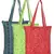 eco-friendly multicolor floral printed cotton canvas shopping bags (pack of 3)