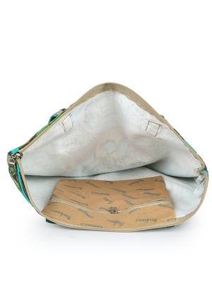 eco-friendly multicolor abstract printed cotton canvas shopping bags (pack of 3) 5