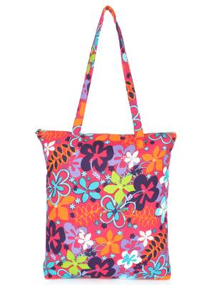 eco-friendly multicolor printed cotton canvas shopping bags (pack of 3) 3