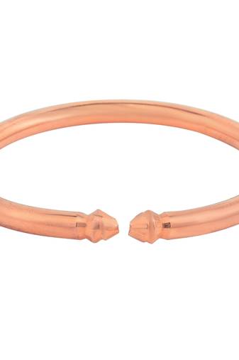 Memoir 6.50mm thick pure copper kada free size men women
