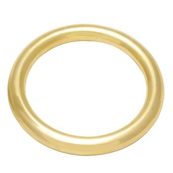 Memoir brass 12mm tubular thick, 185gms heavy sikh sardar punjabi bangle cuff kada, for men 1