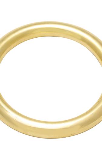 Memoir brass 12mm tubular thick, 185gms heavy sikh sardar punjabi bangle cuff kada, for men