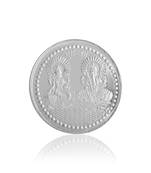 Memoir silver Plated lakshmi ganesh coin chandi sikka hindu puja item gift festival marriage  