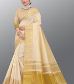 Glamorous Kerala Jacquard Traditional Saree