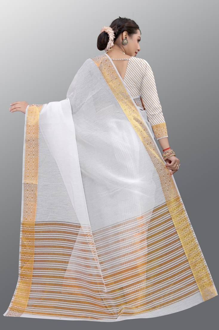 Glamorous Kerala Jacquard Traditional Saree