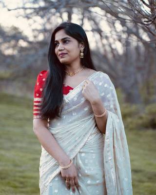 Viscose Georgette Saree 2