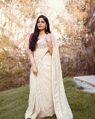 Viscose Georgette Saree 3