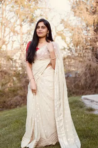 Viscose Georgette Saree