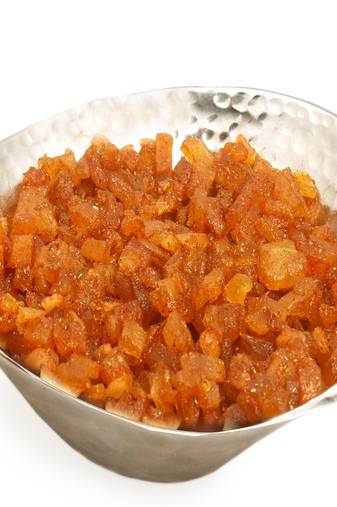 Diwali dryfruits  hampers- silver aluminium masala mango bowl