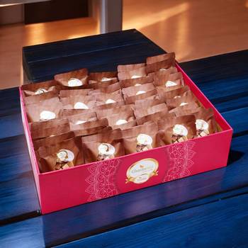 Ghasitaram big hamper tray of 50 mewa bites 1