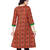 Multi printed Cotton 3/4 Sleeve Kurti
