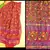 Purple Multicolour Kutch Aari work Embroidery with mirror work fully done over Dupatta