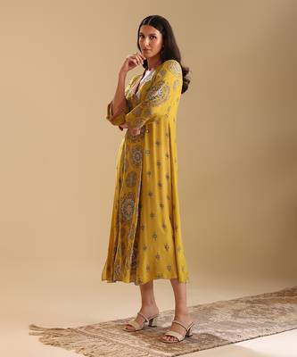 Eraya embellished v-neck dress 2