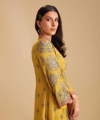 Eraya embellished v-neck dress 4