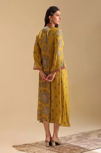 Eraya embellished v-neck dress