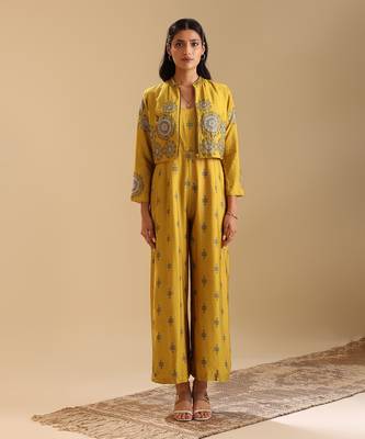 Eraya emblished jumpsuit set 1