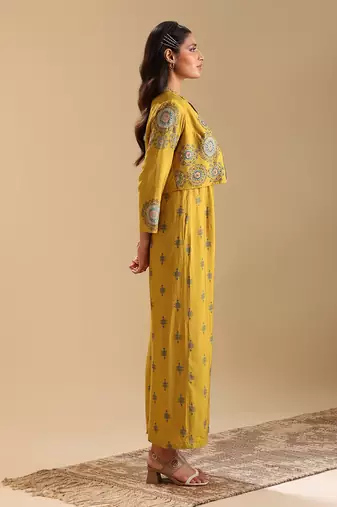 Eraya emblished jumpsuit set
