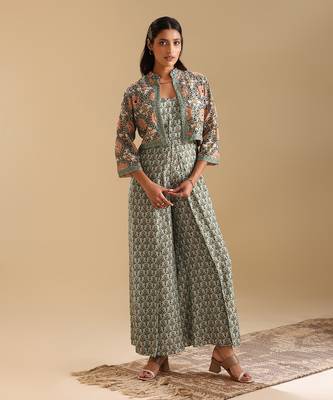 Eraya emblished jumpsuit set 1