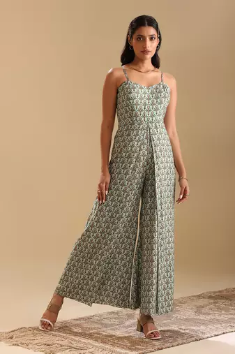 Eraya emblished jumpsuit set