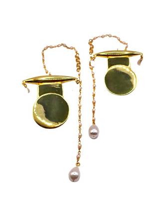 Gold ellora earrings 2