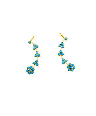 Blue arya ear cuff 3