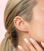 Gold turtle ear cuff