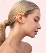 Gold alligator ear cuff